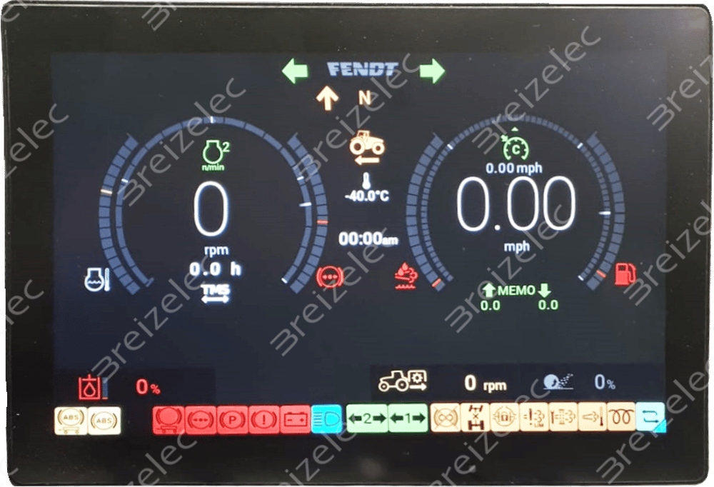 2hp Vfo Module DASHBOARD 12'' - 200 VFPS GEN3, 300 GEN4, 500 GEN3, 600, 700 GEN6, 900 ...